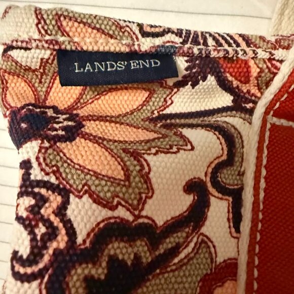 Lands End Boat Tote Monogram CSM Organizer - Picture 3 of 3